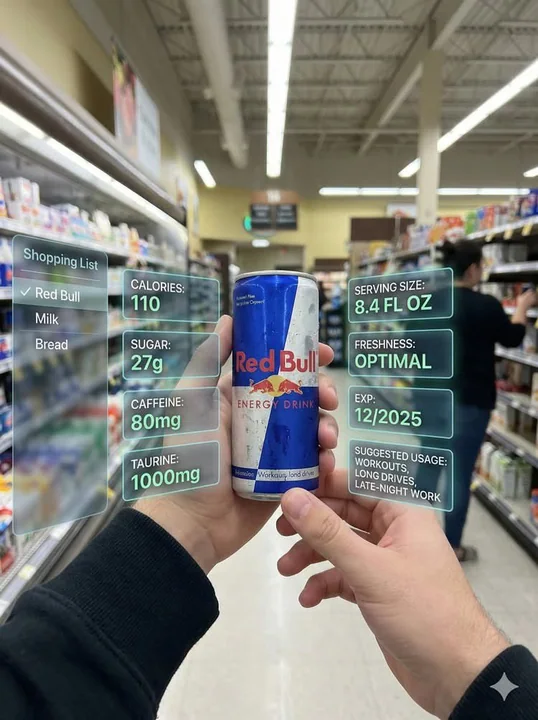 Future Supermarket Immersive AR Smart Shopping Experience