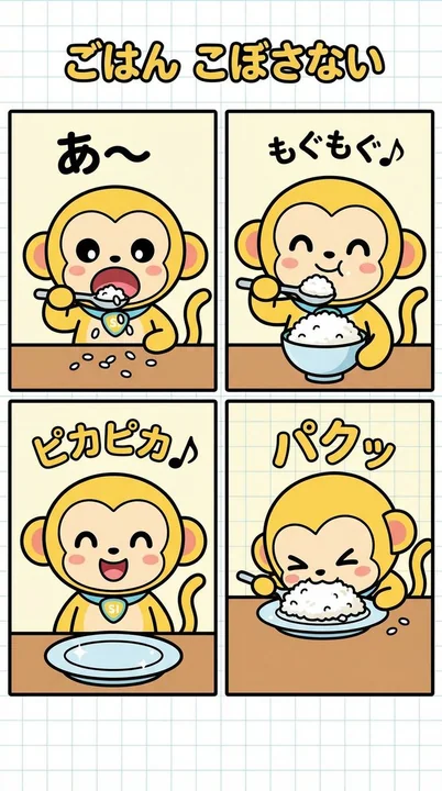呆萌小猫小心翼翼护住碗里的白米饭