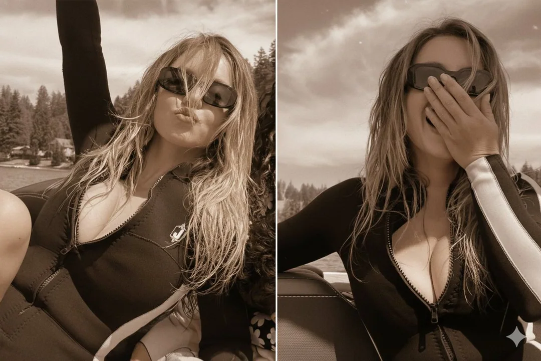 Hollywood Starlet Fashion Spread with a Cinematic Vibe