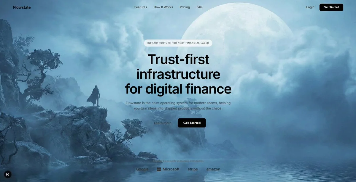 Digital Finance Horizon under the Icy Blue Giant Moon
