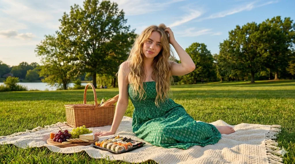 Bilibili Sunshine Park Picnic Photo Shoot