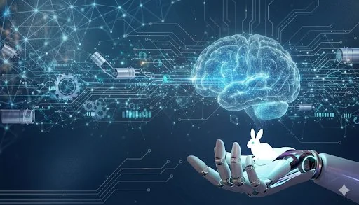 搭载兔子图腾的硬核实体AI