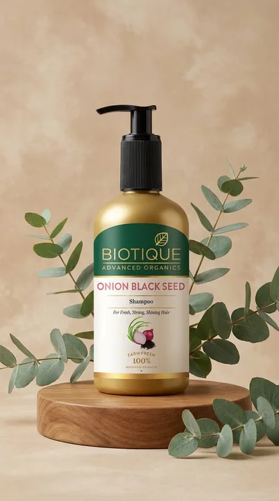 Фотосъемка рекламы бутылок для ухода за волосами с экологичным минималистичным дизайном