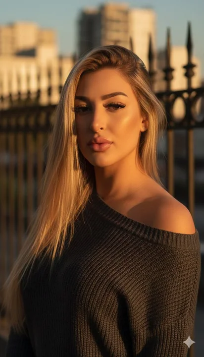 焕彩发丝的高级质感人像