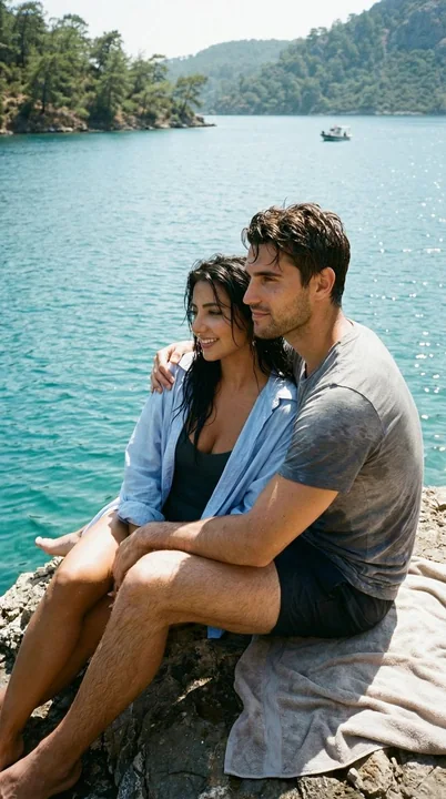 Afternoon by the Turquoise Sea