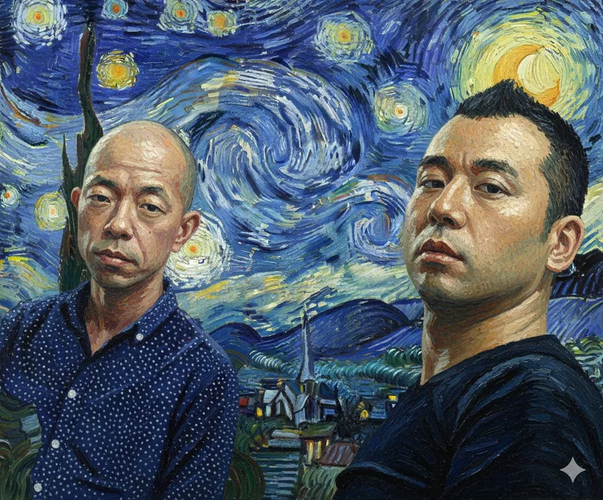 星月夜下的维京战士