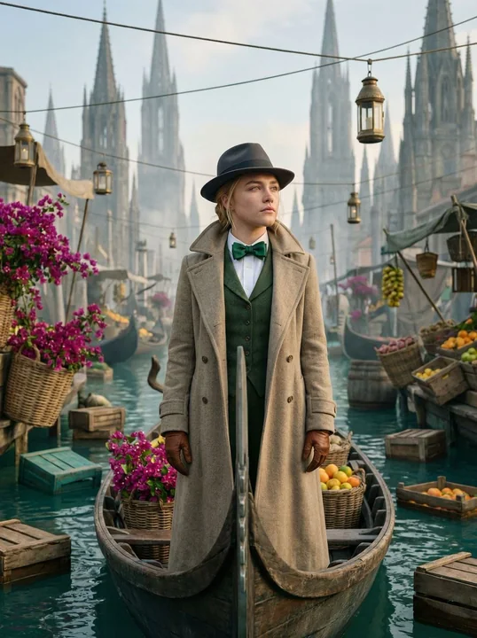 迷雾笼罩的幻影水城神秘旅者