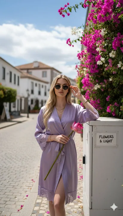 Le romantisme violet qui fleurit dans les rues d'Europe