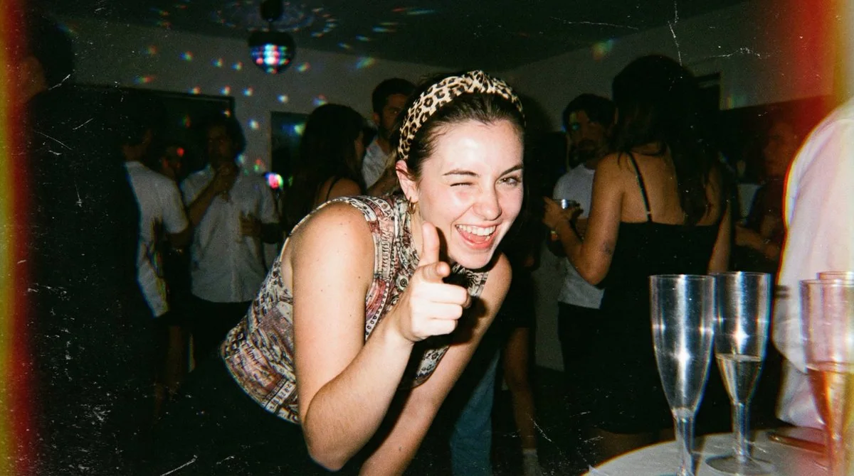 Millennium Party Film Portrait Photography