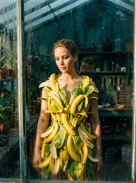 温室凝雾中的香蕉皮先锋高定