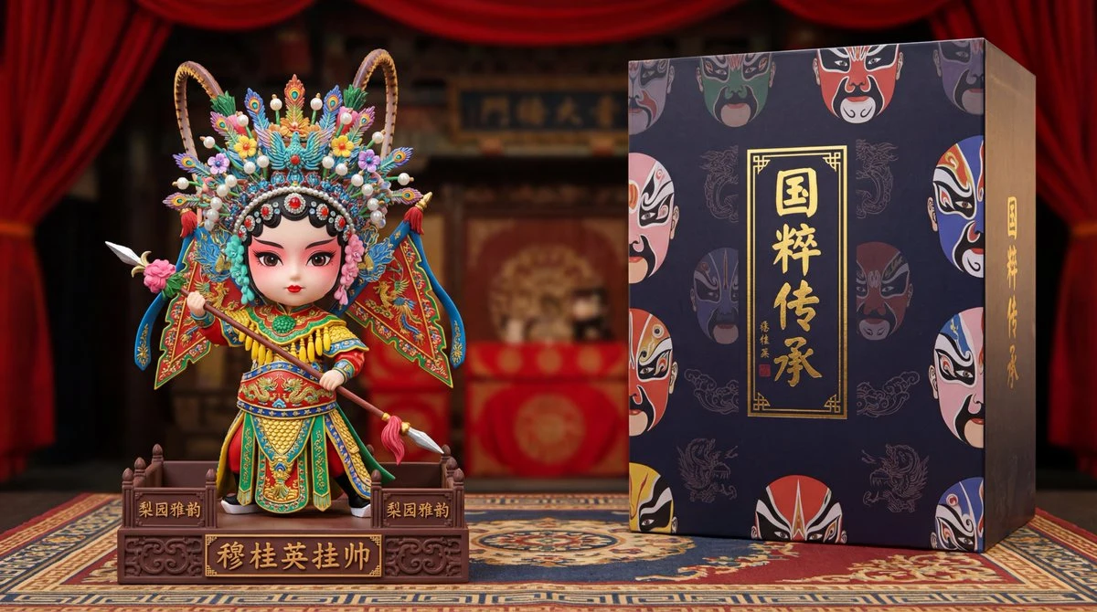 National Treasure Opera Custom Figure - Mu Guiying Takes Command