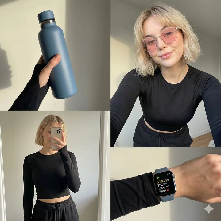 晨光中的自律运动拼图