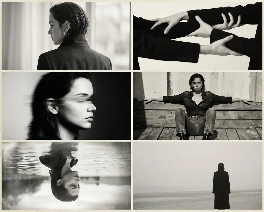 九十年代独立杂志复古胶片拼贴