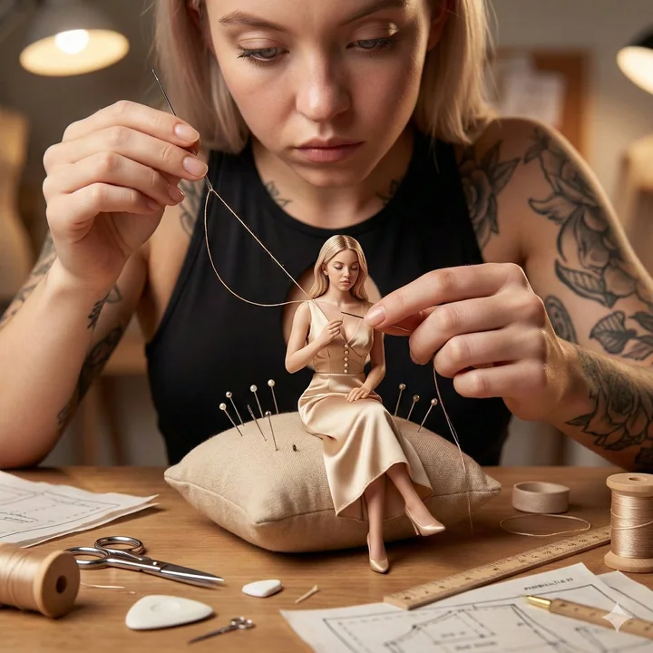 针尖上的超写实微缩高定