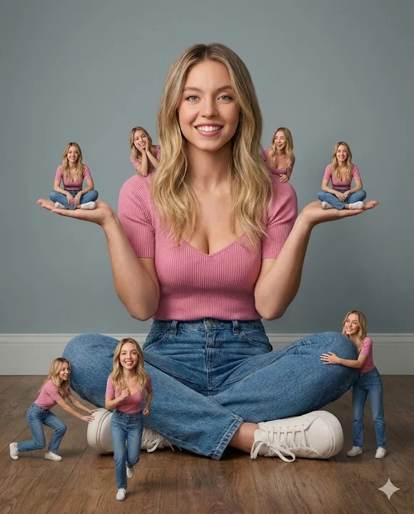 ファンタジックフォト：少女と七つのミニチュア分身