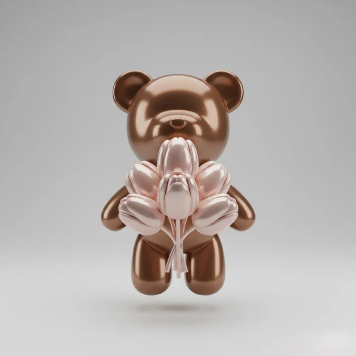 ハイエンドなトレンドトイの質感を再現した3Dレンダリング