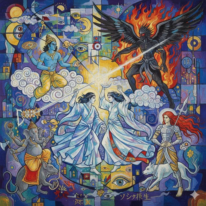 Gods in Chaos by Chagall