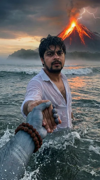 湿婆神牵我穿越狂暴怒海与火山