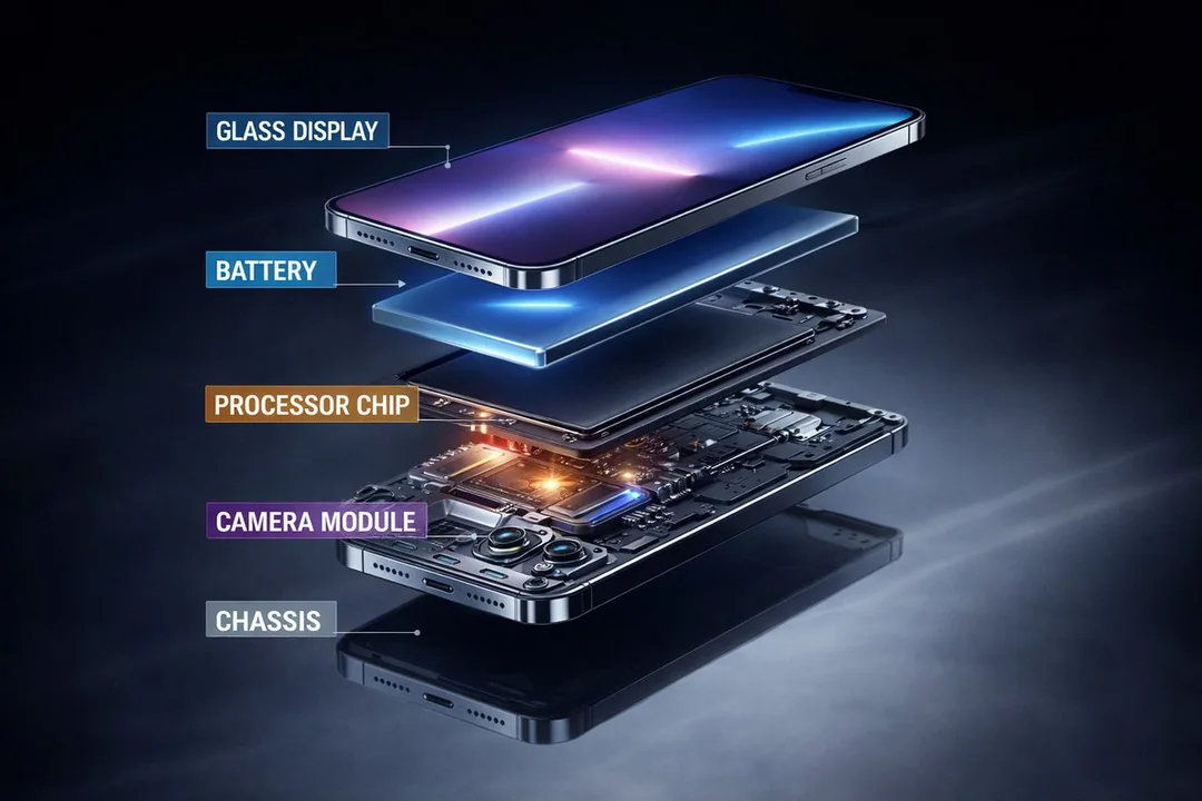 极致奢华未来手机悬浮大片