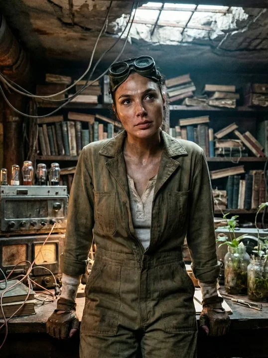 废土深处生锈的植物地堡