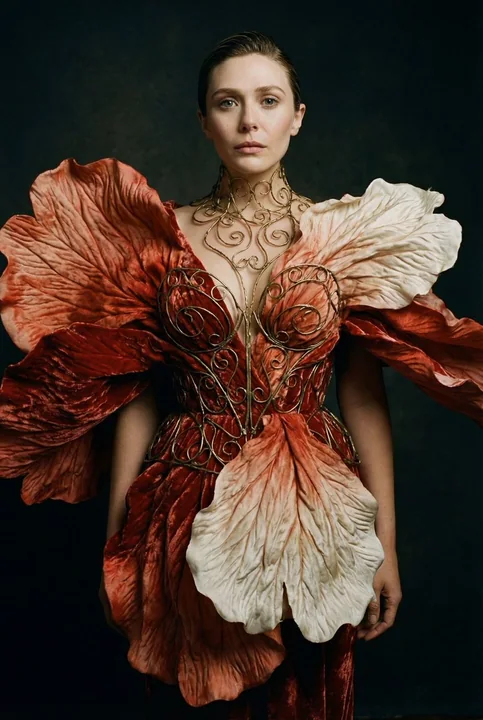 花卉蜕变超现实高定肖像