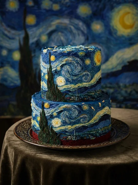 Red Velvet Masterpiece Replicated Luxury Cake