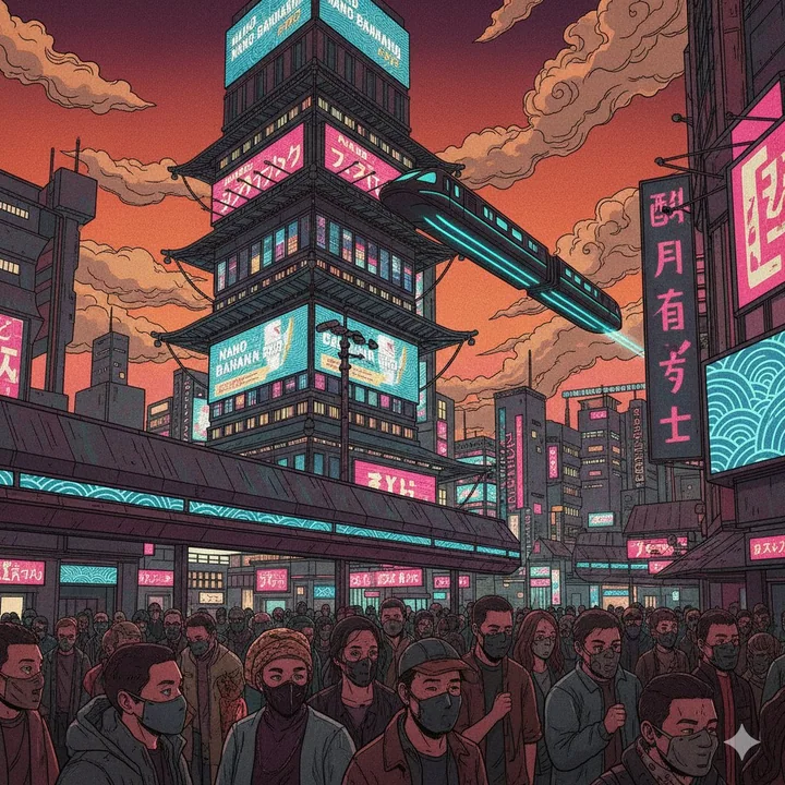 サイバーパンク風アントワネットラグジュアリーカー