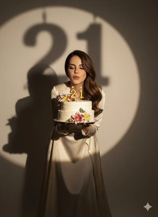 High Fashion Birthday Light and Shadow at Twenty-Six