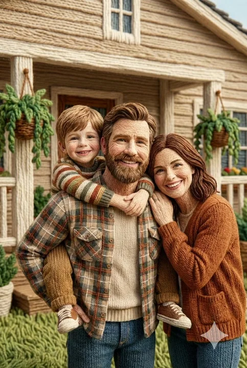 极致逼真的超精细人物刺绣画