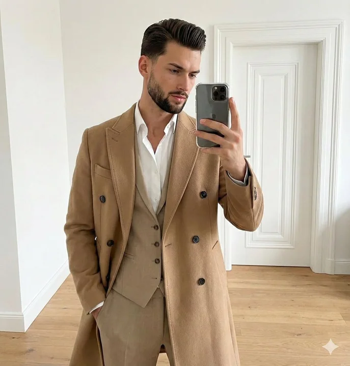 极简风高级感镜面自拍