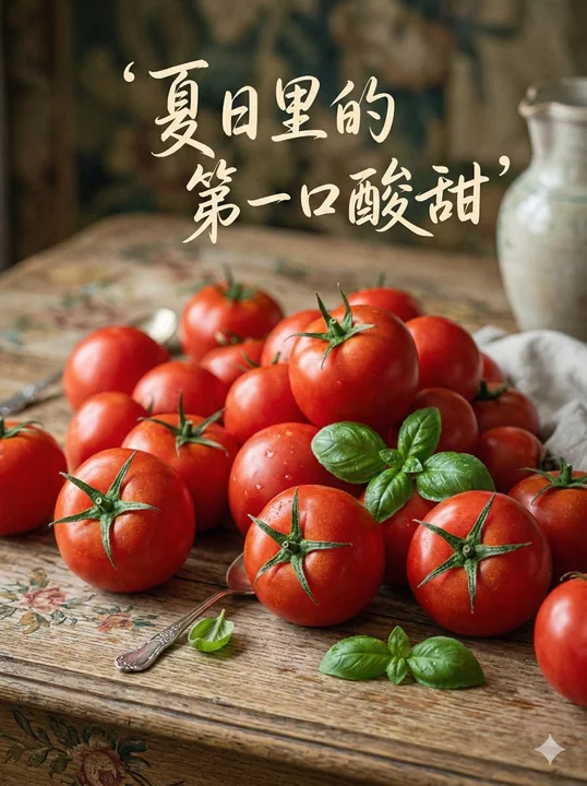 盛夏酸甜第一口的视觉盛宴