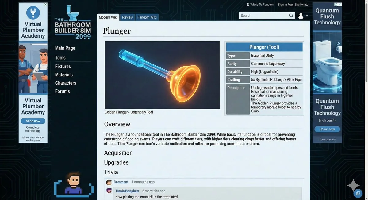 Weird Plunger on Game Wikipedia