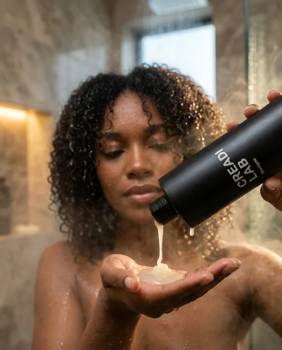 蒸汽弥漫的奢华洗护广告大片