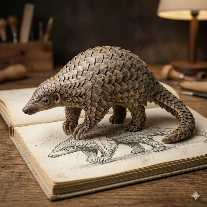 纸上生灵：雪豹从素描中跃出