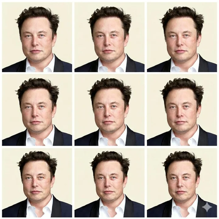 Ultra-realistic studio-level ID photo layout