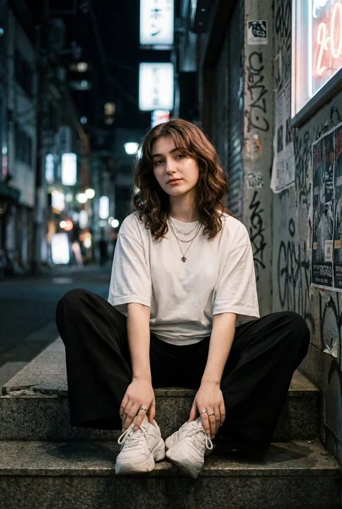 Photographies de rue dans les ruelles sombres avec un sentiment de détente