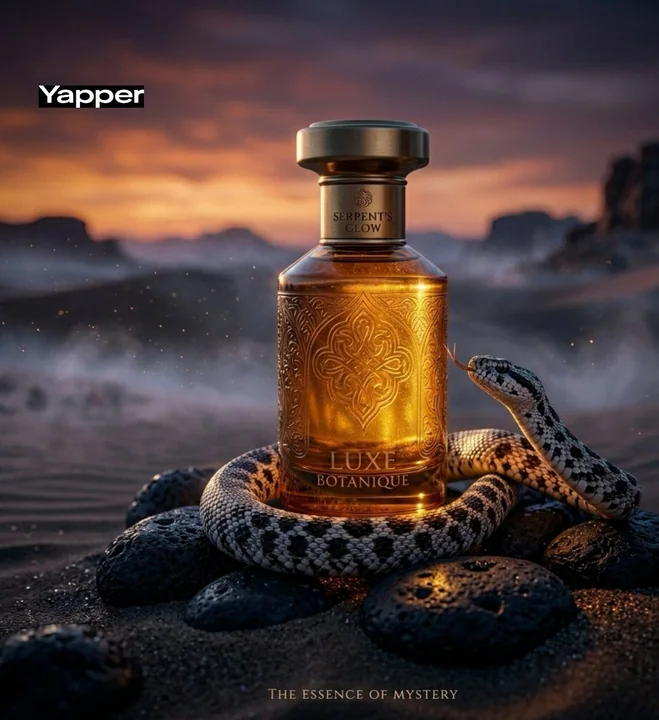 العطر الفاخر الamber في صحراء الظلام