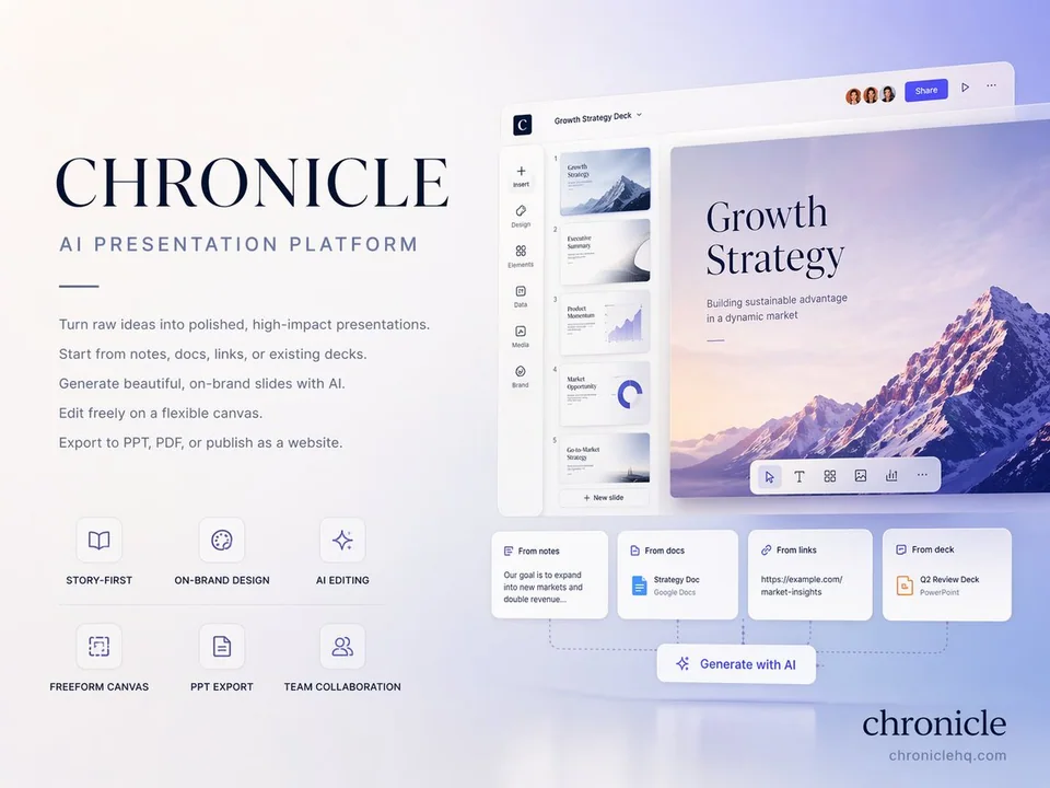 高端AI演示平台封面设计