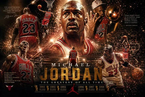 ジョーダン伝説のキャリアエピックポスター