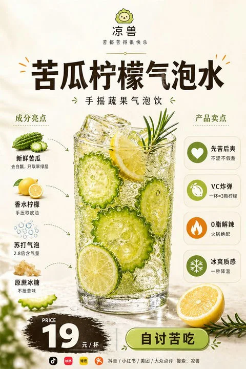 Restaurant brand commercial promotional poster