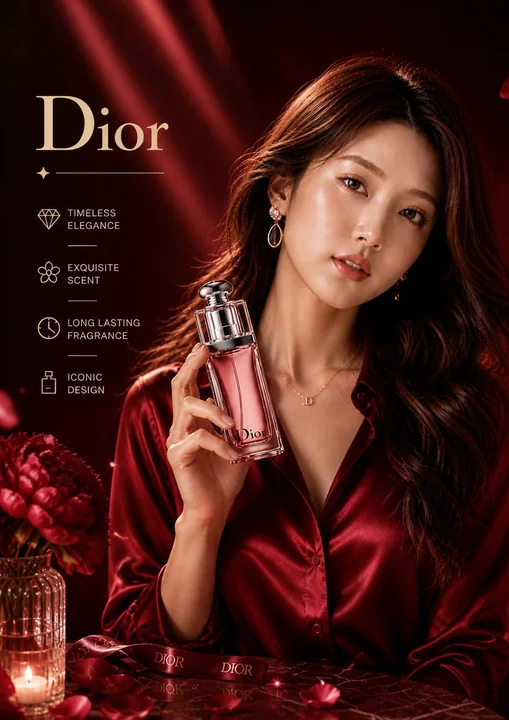 Dior Perfume Ultra-Luxury Advertisement