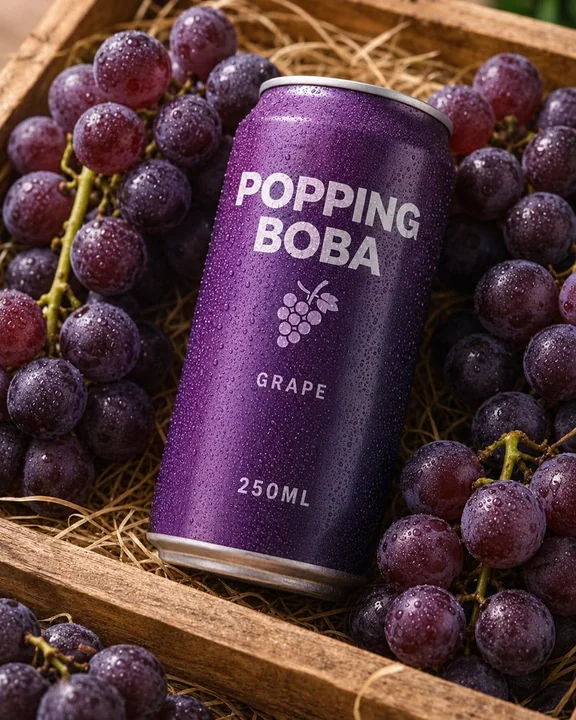 Publicité hyper réaliste pour la boisson gazeuse "Baozhu Potalo"