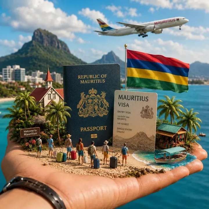 Palm-sized global travel miniature landscapes