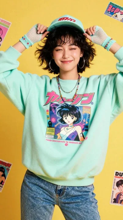 日系原宿风可爱少女时尚摄影
