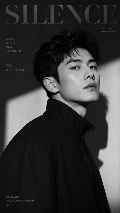 高级男性魅力商业视觉人像大片