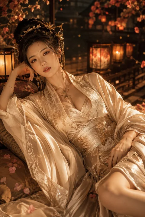 奢華漢服時尚大片人像攝影