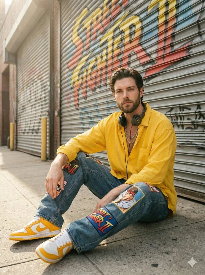 Street Fighter Graffiti Photo