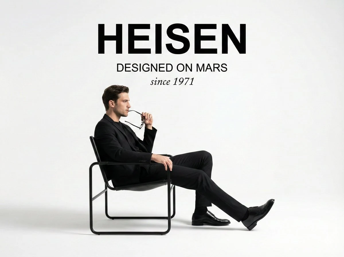 极简黑白时尚广告