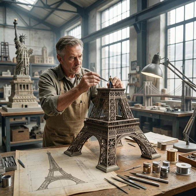 埃菲尔光影模型匠