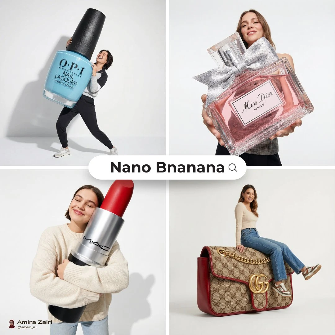 时尚俏皮巨型道具大片